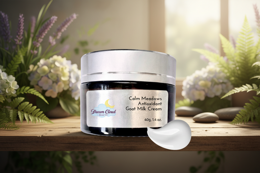 "calm meadows" antioxidant goat milk cream