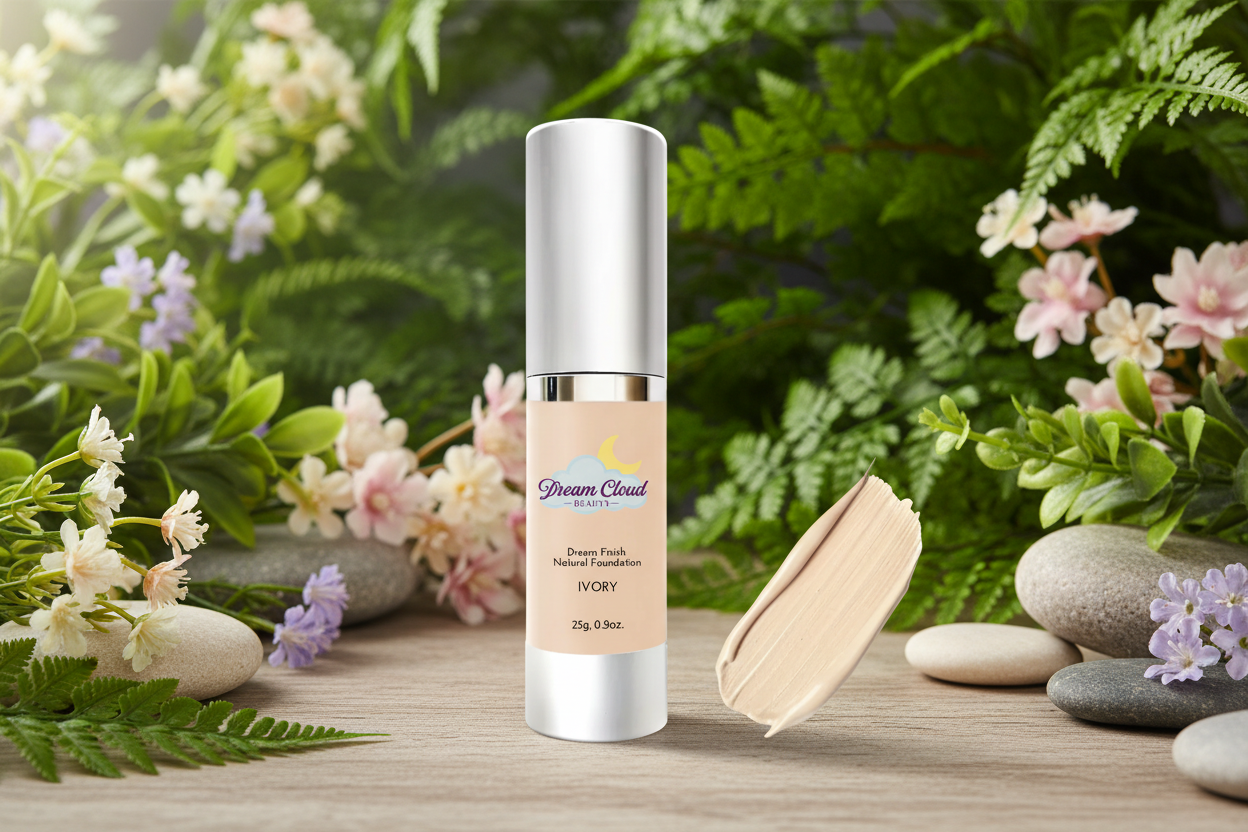 "dream finish" natural foundation (ivory)