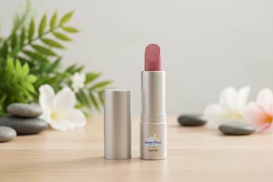 "dream kiss" natural vegan lipstick (nude pink)