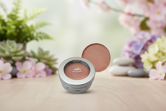 moon dust natural pressed eyeshadow (champagne)