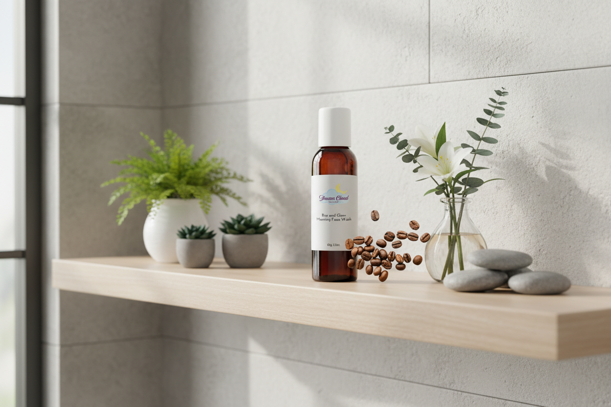 "rise and glow" morning face wash