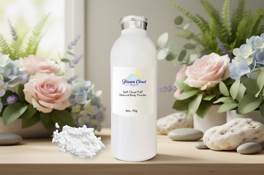 "soft cloud puff" natural baby powder
