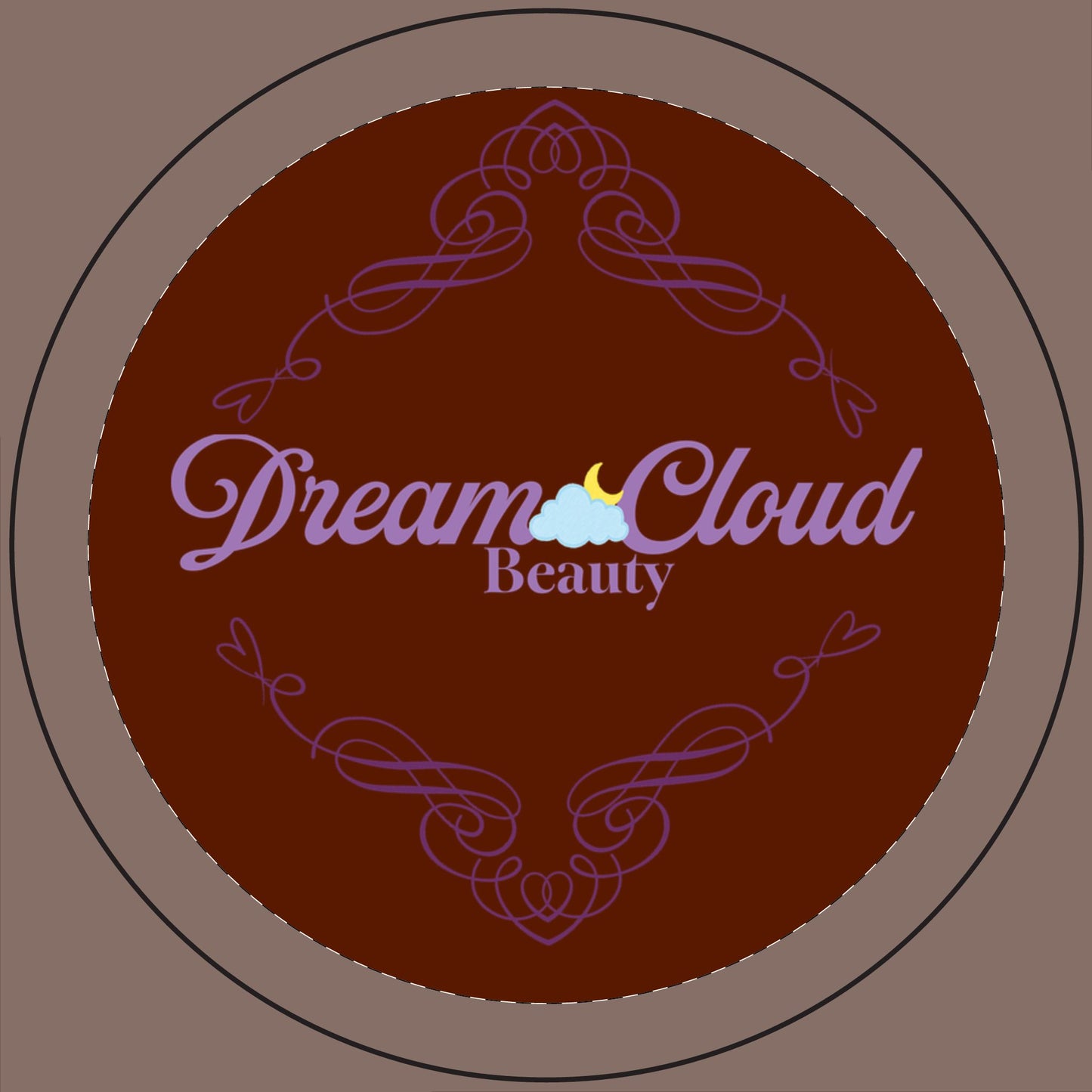 Dream Cloud Beauty Colored Jar Scented Soy Candle