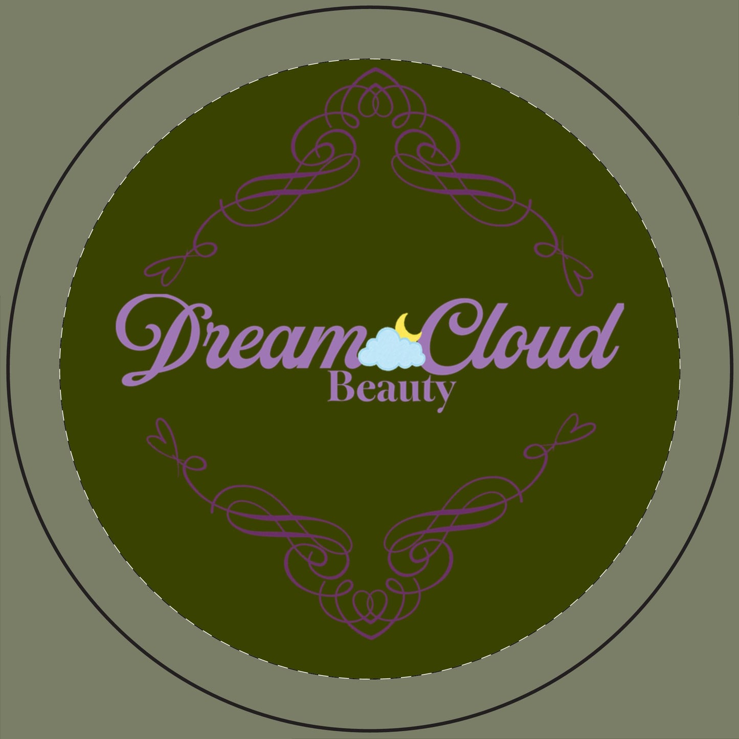 Dream Cloud Beauty Colored Jar Scented Soy Candle