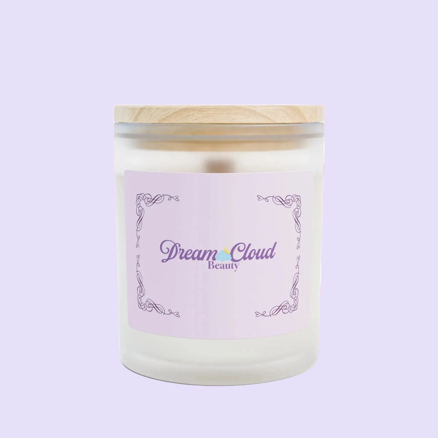 Dream Cloud Beauty Frosted Glass Soy Candle