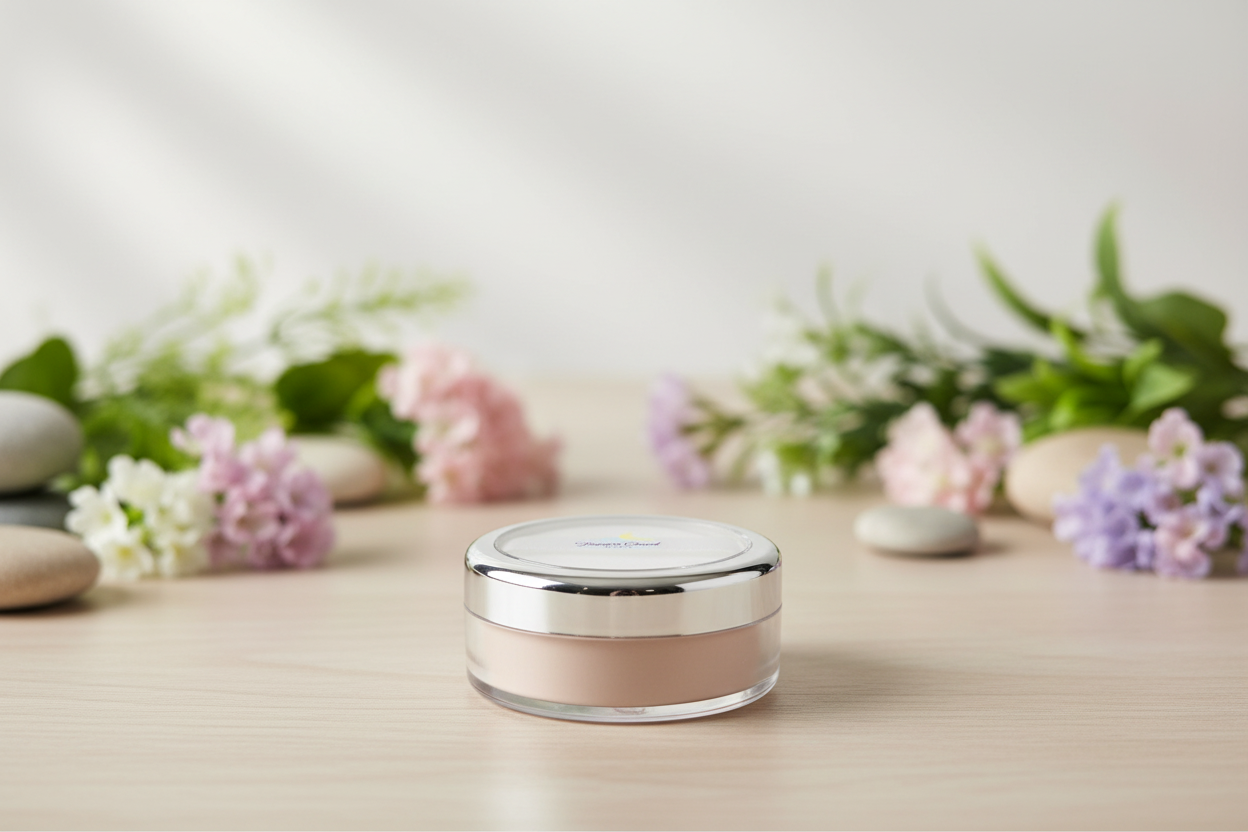 "bare cloud" mineral powder foundation (beige)