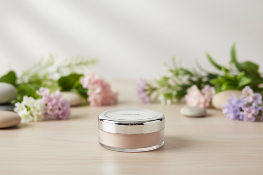 "bare cloud" mineral powder foundation (beige)