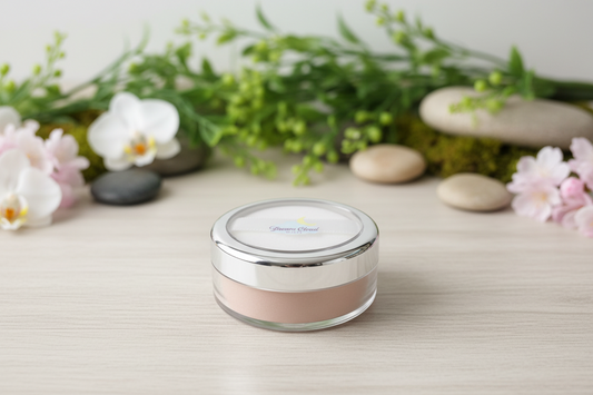 "bare cloud" mineral powder foundation (peach)