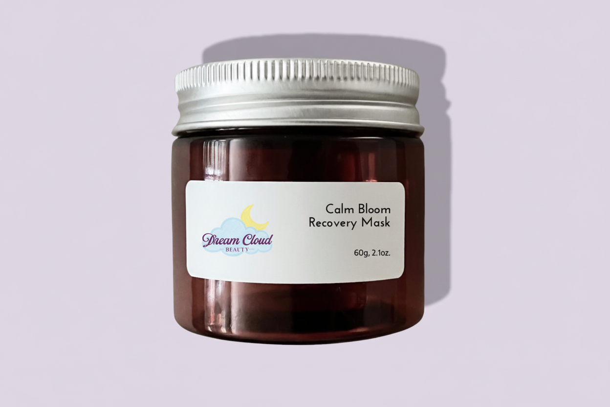 "calm bloom" recovery mask
