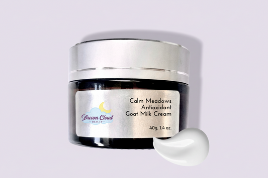 "calm meadows" antioxidant goat milk cream