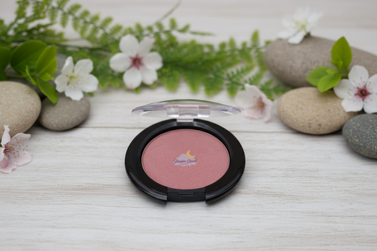 "cloud kiss" natural pressed blush (dust pink)