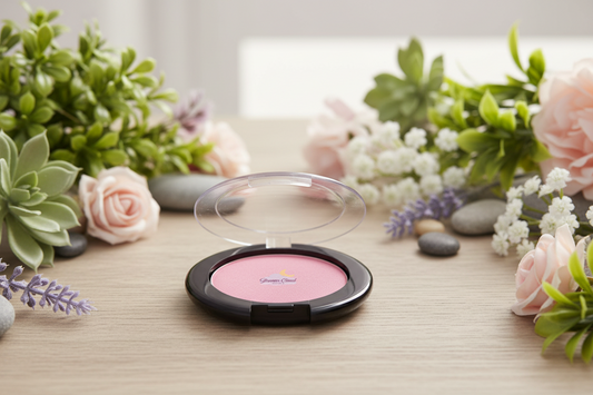 "cloud kiss" natural pressed blush (first love)