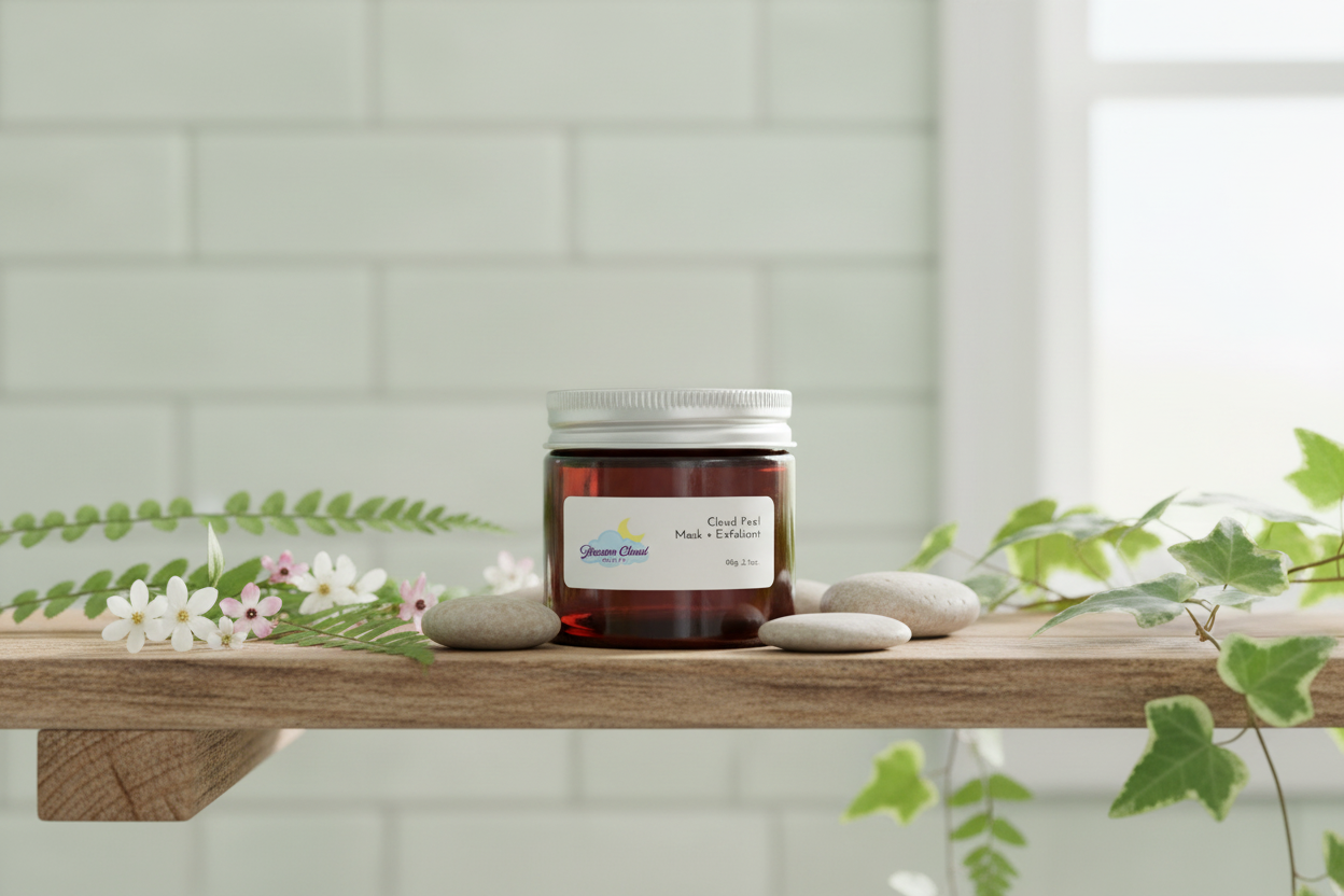 "cloud peel" mask + exfoliant