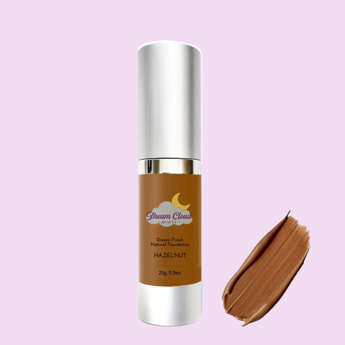 "dream finish" natural foundation (hazelnut)