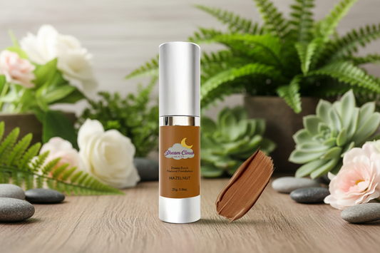 "dream finish" natural foundation (hazelnut)
