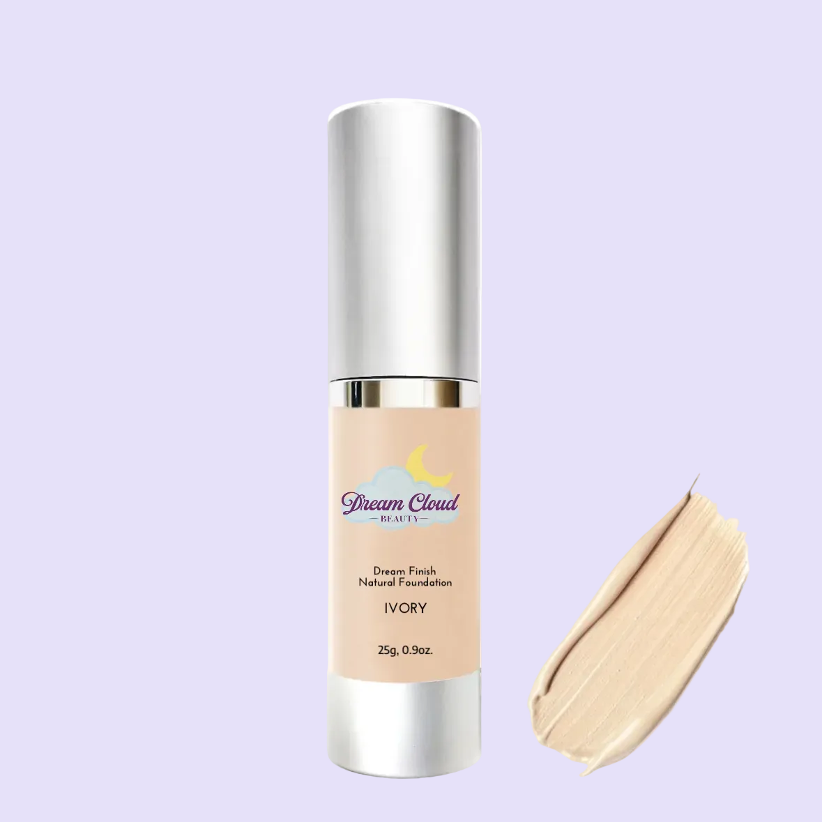 "dream finish" natural foundation (ivory)