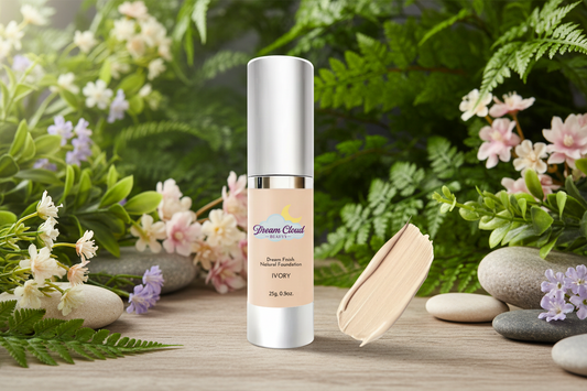 "dream finish" natural foundation (ivory)