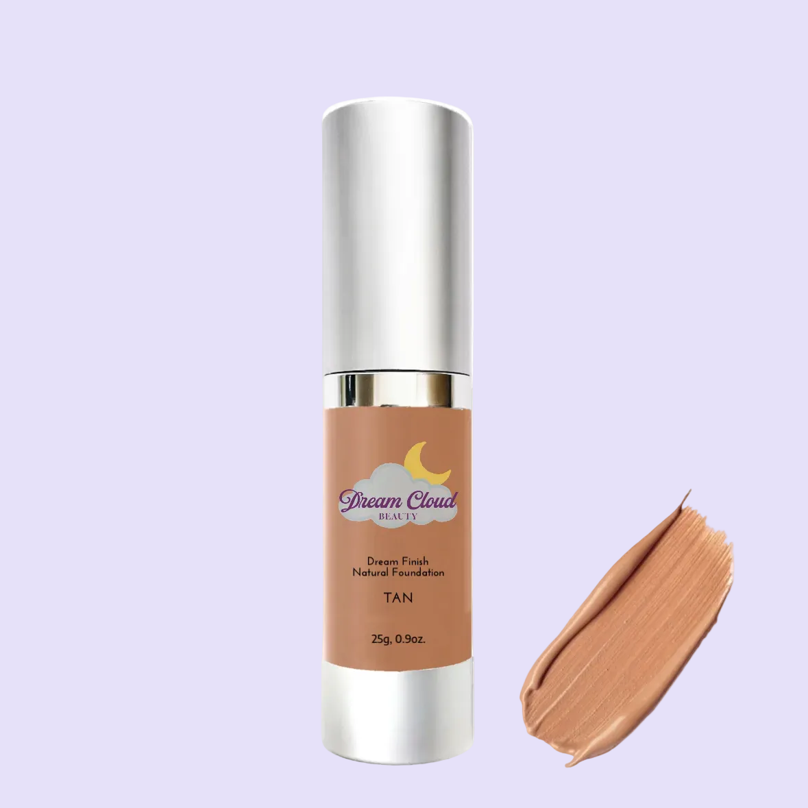 "dream finish" natural foundation (tan)
