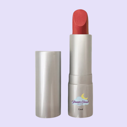 "dream kiss" natural vegan lipstick (coral)