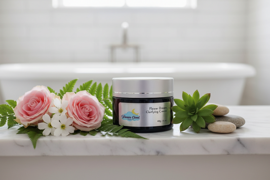 "flower dream" rose water clarifying cream