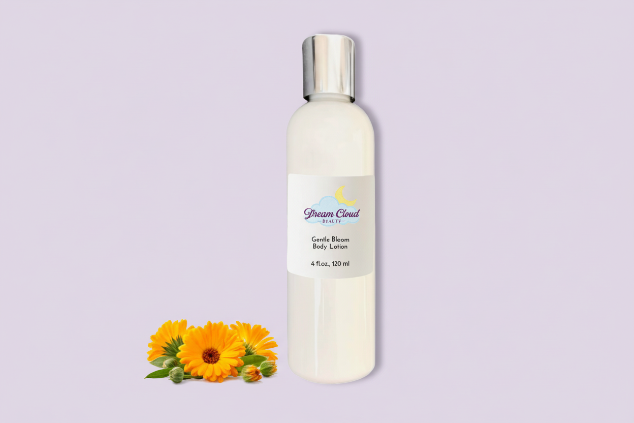 "gentle bloom" body lotion