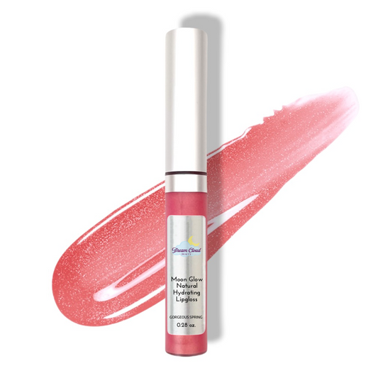 "moon glow" natural hydrating lipgloss (gorgeous spring)