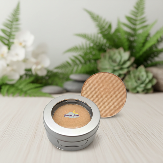 moon dust natural pressed eyeshadow (golden)