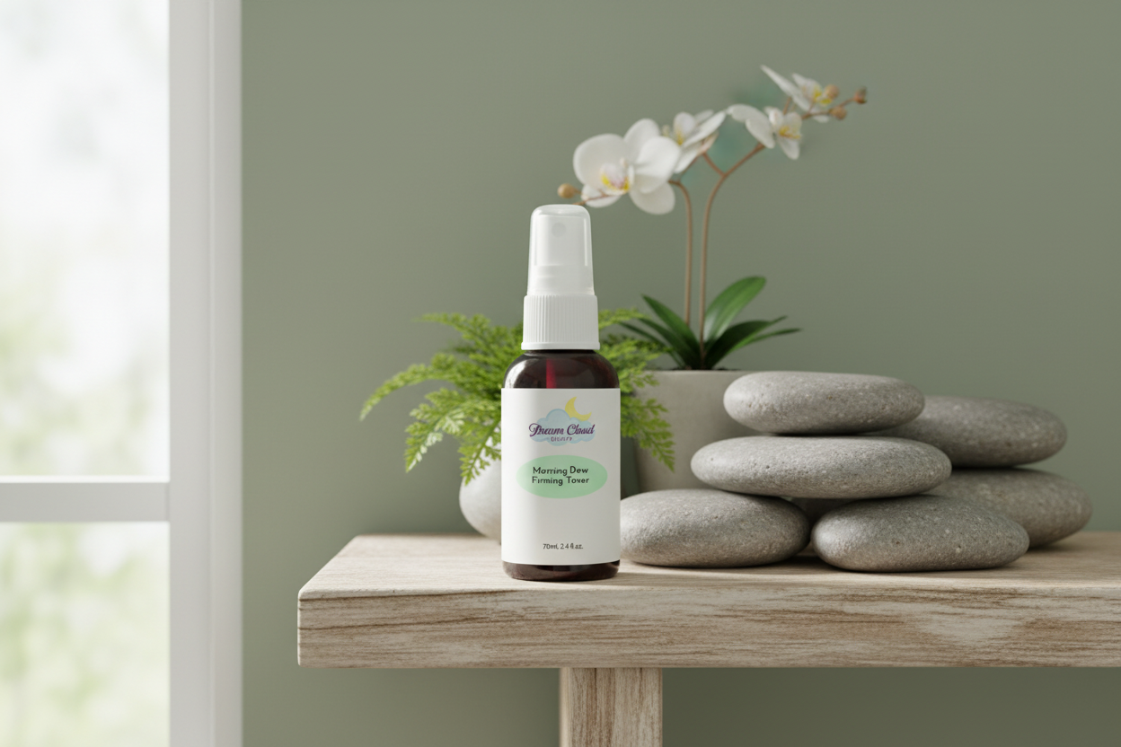 "morning dew" cucumber skin-firming toner