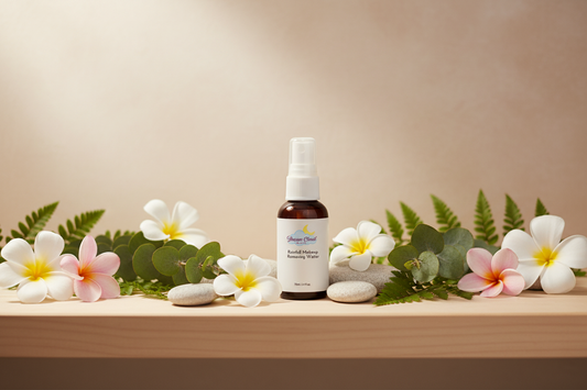 "rainfall" makeup removing water