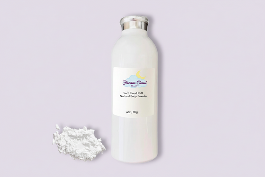 "soft cloud puff" natural baby powder