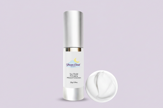 "sun shield" anti-aging mineral sunscreen