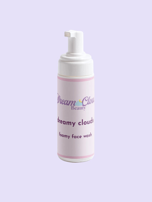 "dreamy clouds" foaming face wash