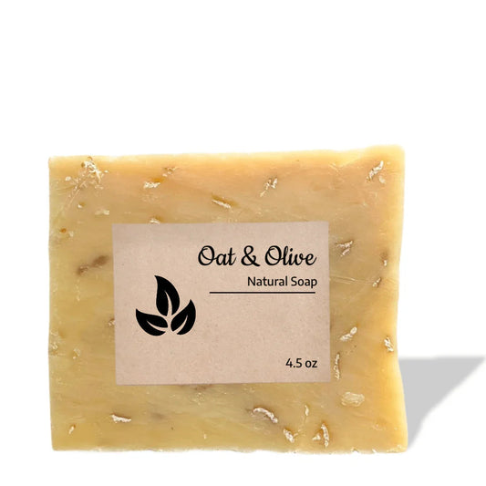 Oat & Olive Natural Soap (4.5 oz.)-0