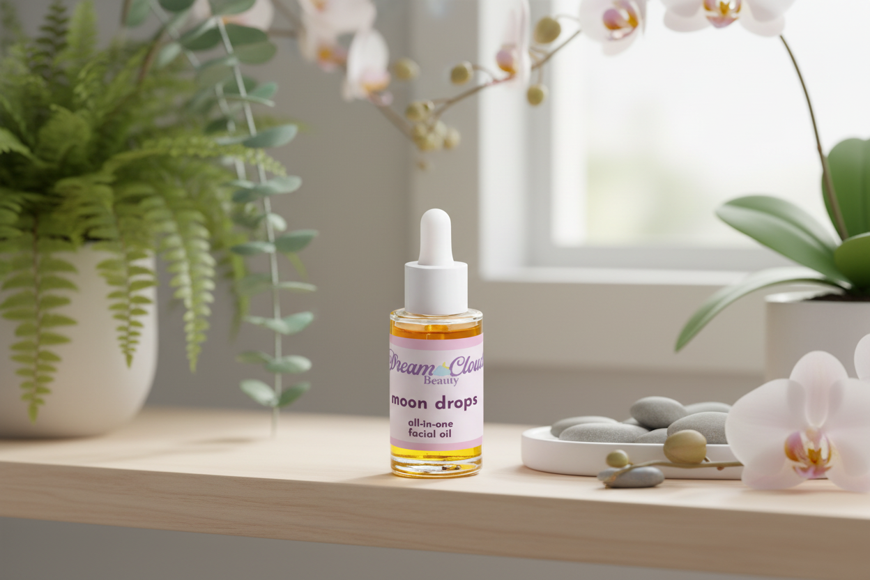 "moon drops" all-In-one facial oil